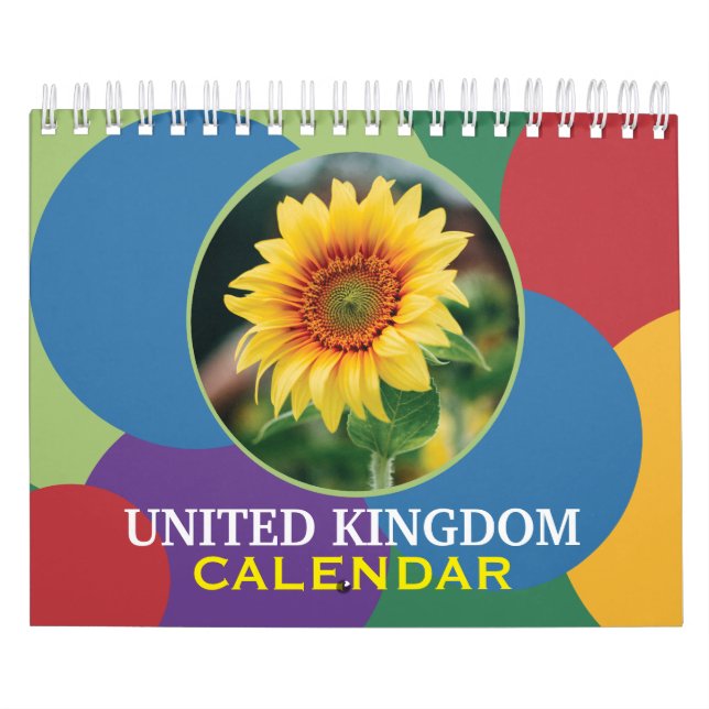 Calendrier Royaume-Uni |  Mur 2026 (Protection)