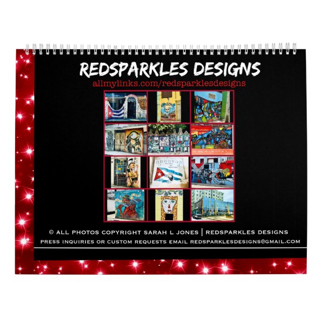 Calendrier RSD Around The World | Street Art of Havana  (Dos)