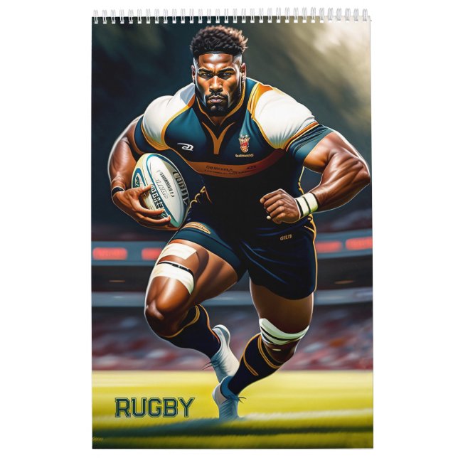 Calendrier Rugby Art (Protection)