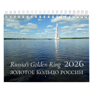 Calendrier Russia's Golden Ring Calendar 2026