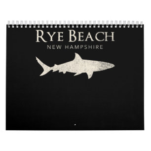 Calendrier Rye Beach New Hampshire - Cadeaux d'amoureux des r
