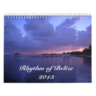 Calendrier Rythme 2013 de Belize Calander