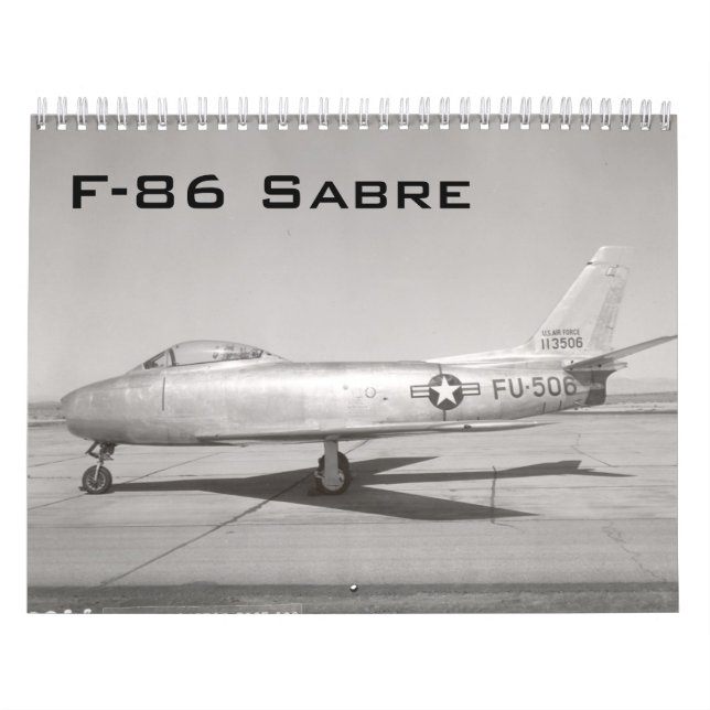 Calendrier Sabre F-86 (Protection)