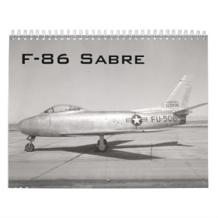 Calendrier Sabre F-86