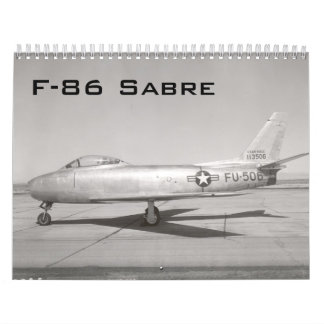 Calendrier Sabre F-86