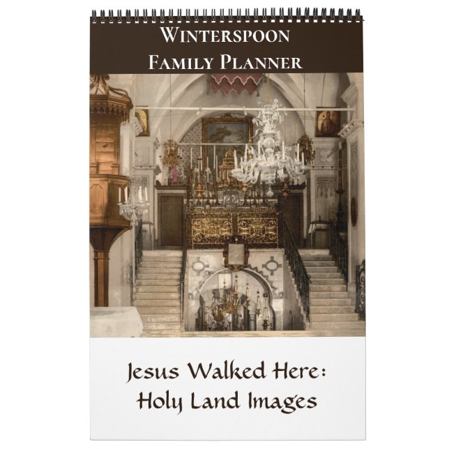 Calendrier Sacred Sites in the Holy Land Calendar (Protection)