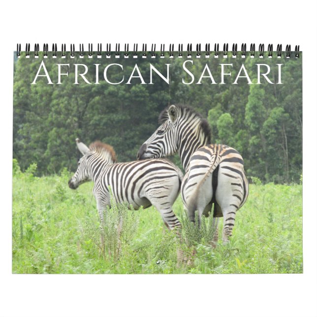 Calendrier safari 2025 (Protection)