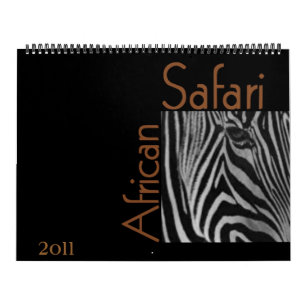 Calendrier Safari africain