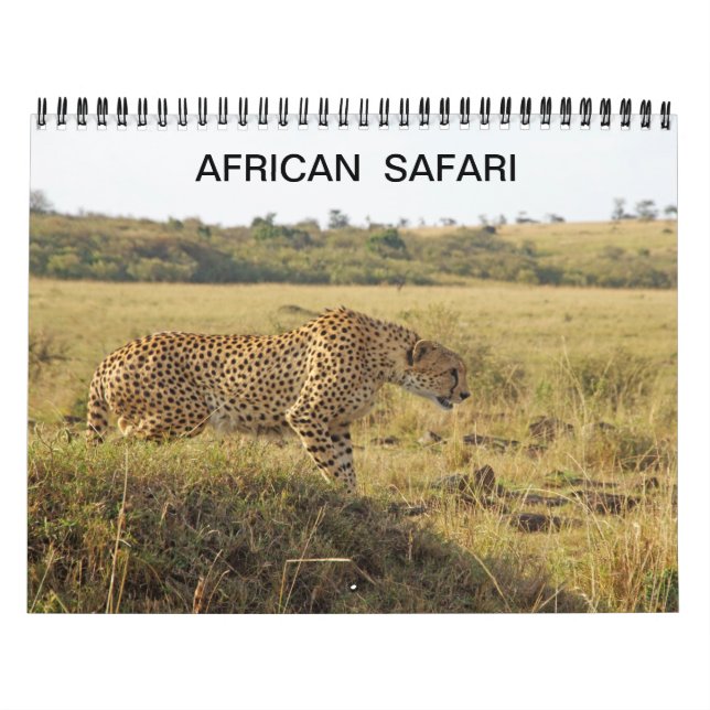 CALENDRIER SAFARI AFRICAIN (Protection)