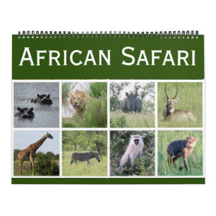 Calendrier safari africain 2025 grand