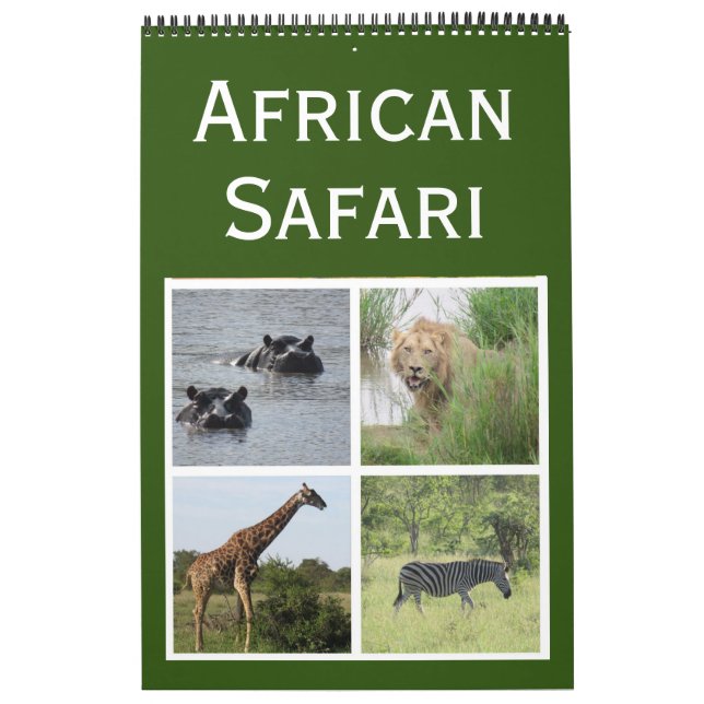 Calendrier safari africain 2027 (Protection)