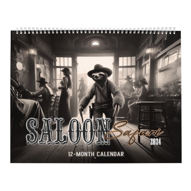 Calendrier Safari Saloon (Protection)