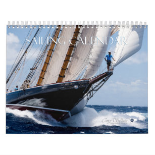Calendrier Sailing Calendar by Cory Silken