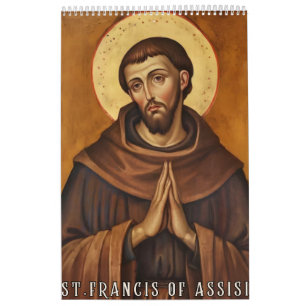 Calendrier Saint François d'Assise – Foi Inspirante
