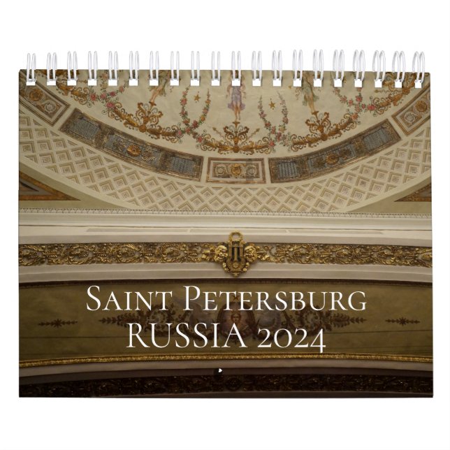 Calendrier Saint-Pétersbourg 2024 (Protection)