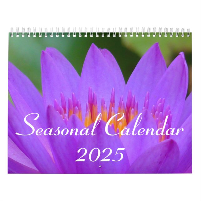 Calendrier saisonnier 2025 (Protection)