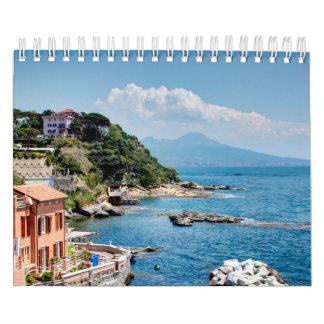 Calendrier Saisons de paysage de l'Italie