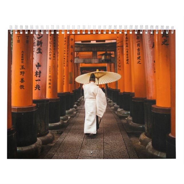 Calendrier Saisons de sérénité : une année au Japon (Protection)