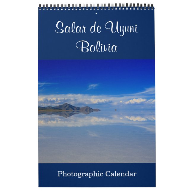 Calendrier Salar d'Uyuni Bolivie (Protection)
