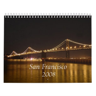 Calendrier San Francisco, 2ème version 2008