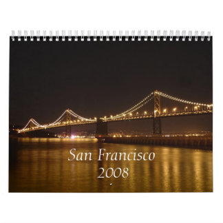 Calendrier San Francisco, 2ème version 2008