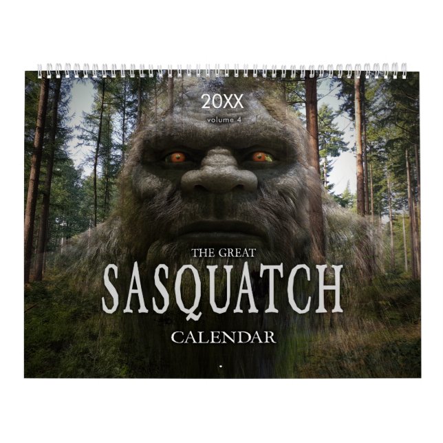 CALENDRIER SASQUATCH / BIGFOOT - VOLUME 4 (Protection)