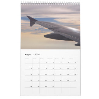 Calendrier Saumons : vue de l'avion