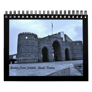 Calendrier Scènes de Djeddah, Arabie Saoudite