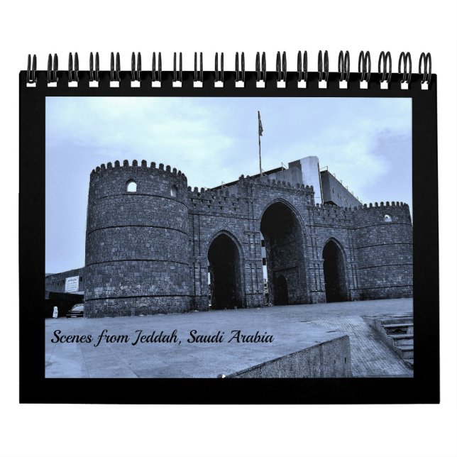 Calendrier Scènes de Djeddah, Arabie Saoudite (Protection)