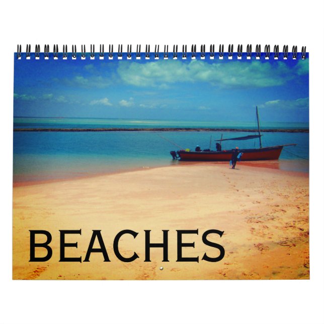 Calendrier scènes de plage 2026 (Protection)