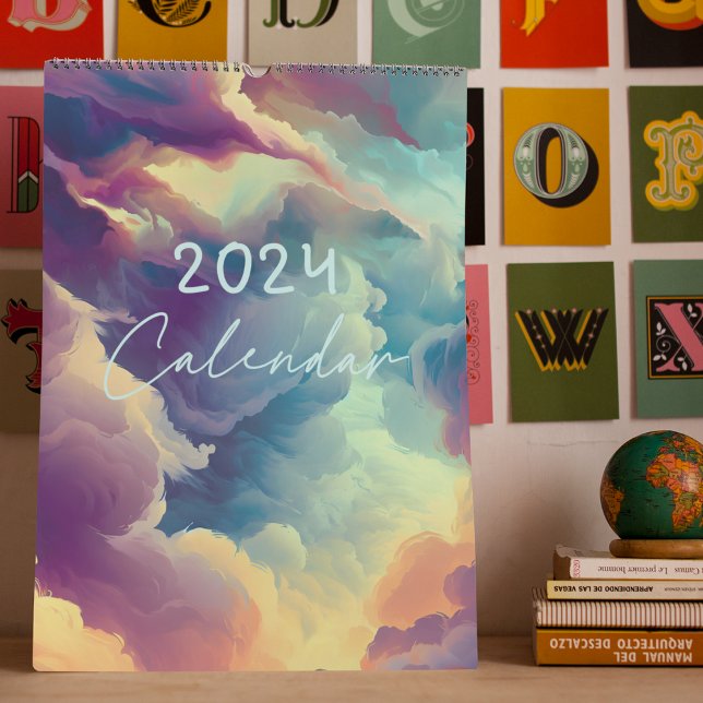 Calendrier Scènes paisibles 2024 (Tranquil Scenes Calendar)