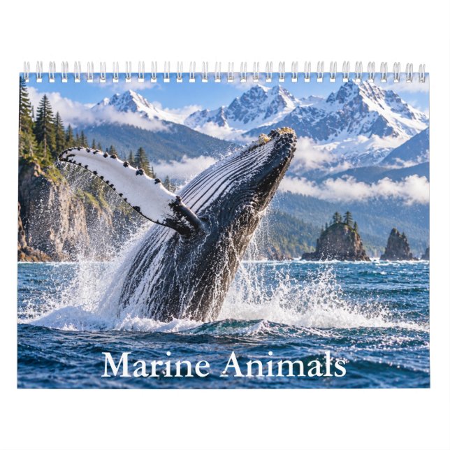 Calendrier Scénique de la Faune Marine (Protection)