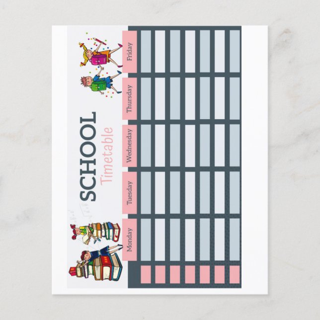 Calendrier scolaire (Devant)