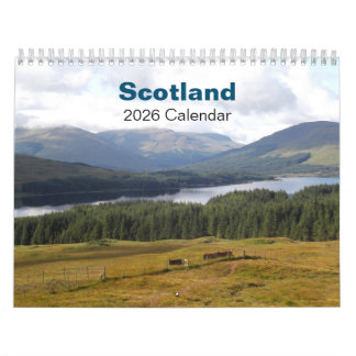 Calendrier Scotland Calendar 2026