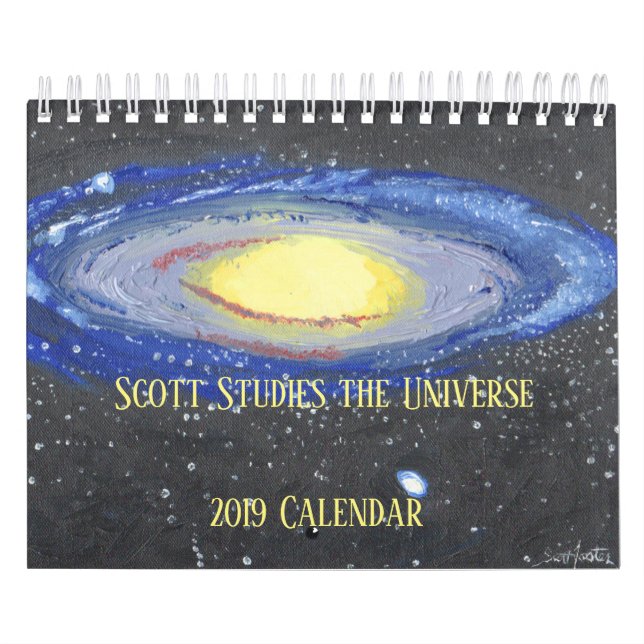 Calendrier Scott étudie l'univers (Protection)