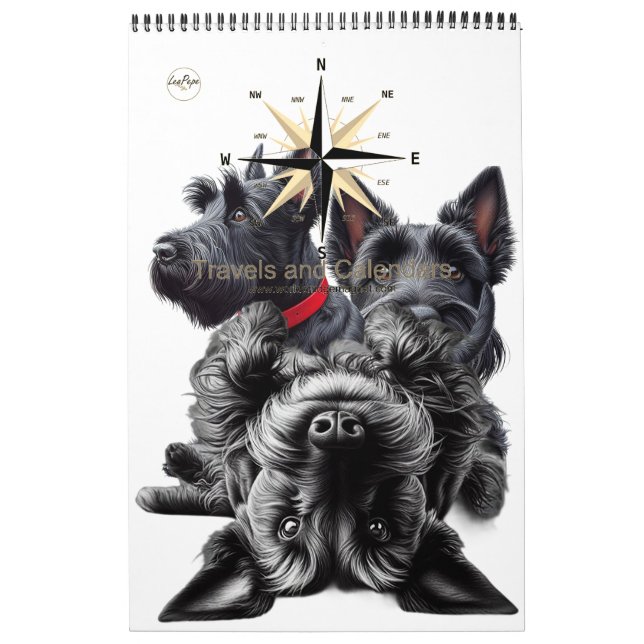 Calendrier SCOTTISH TERRIER en (Protection)