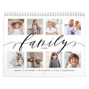 Calendrier Script familial Histoires de famille