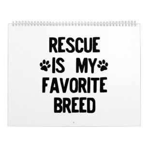 Calendrier Secouru Secourt Chien Est Mon Favori Black Modern