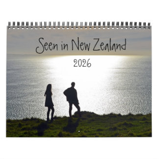 Calendrier Seen in New Zealand calendar
