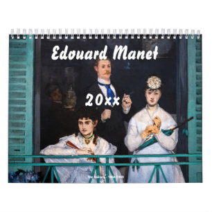 Calendrier Sélection des chefs-d'oeuvre Edouard Manet
