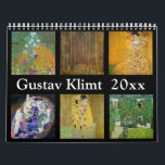 Calendrier Sélection des chefs-d'oeuvre Gustav Klimt<br><div class="desc">Une sélection de chefs-d'oeuvre de Gustav Klimt</div>