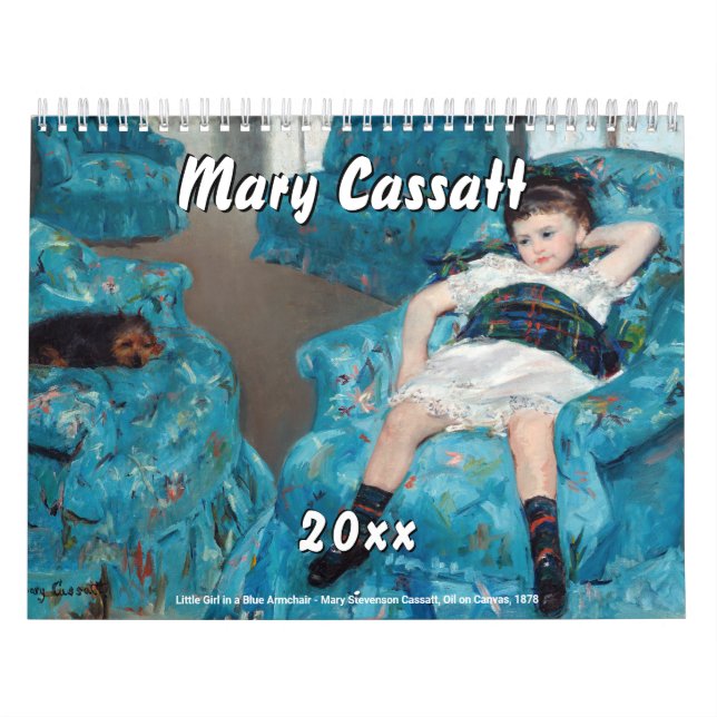 Calendrier Sélection des chefs-d'oeuvre Mary Cassatt (Protection)