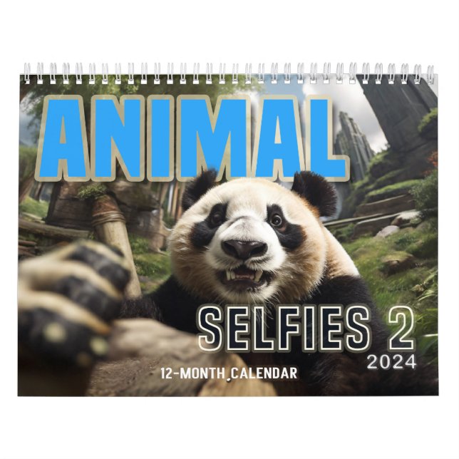 Calendrier Selfies animaux 2 (Protection)