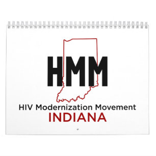Calendrier Sensibilisation au VIH/SIDA - Personnalisable