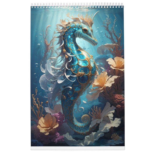 Calendrier Sérénité océanique - Un voyage sous les vagues (Protection)