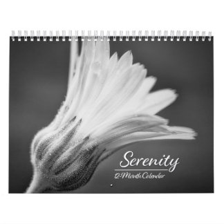 Calendrier Serenity: Black and White Photos Calendar