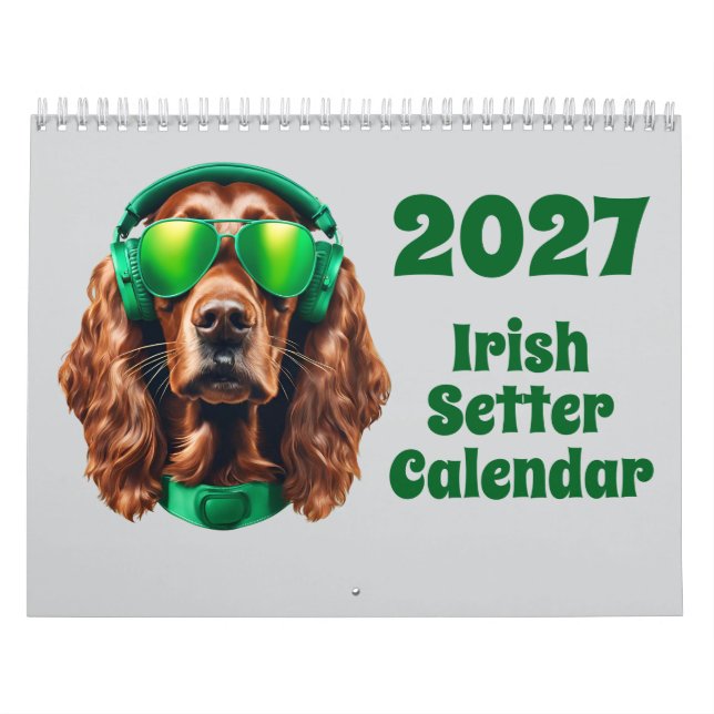 Calendrier Setter Irlandais (Protection)