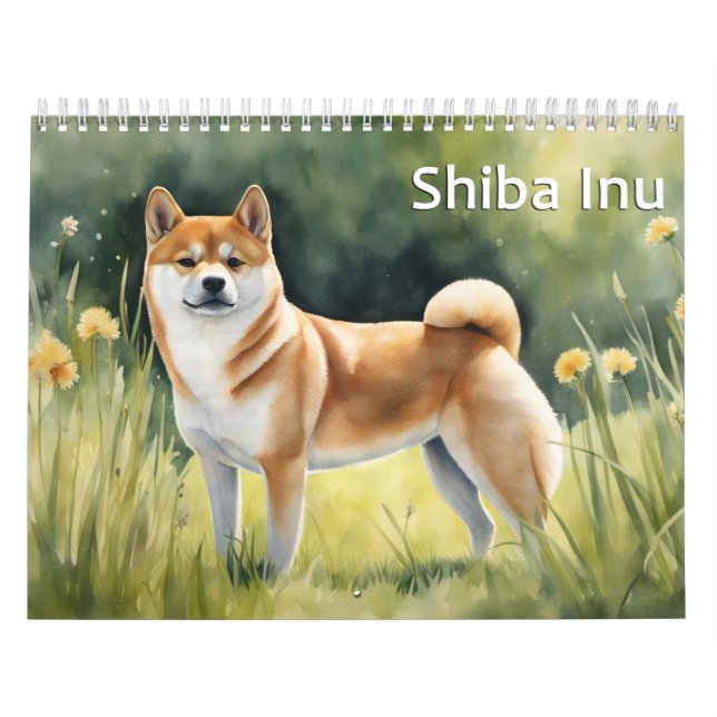 Calendrier Shiba Inu chaque année (Protection)