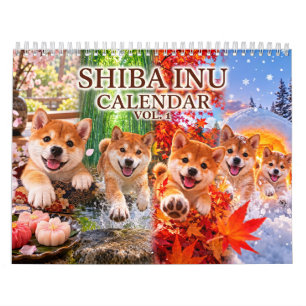 Calendrier Shiba Inu Vol. 1