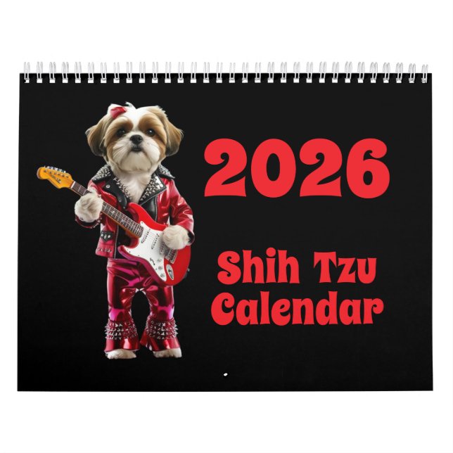 Calendrier Shih Tzu Calendar (Protection)